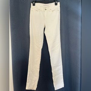 CALVIN KLEIN White Jeans